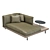 Contemporary Velvet Sofa - Modern Elegance 3D model small image 5