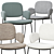 Sleek Macka Chair: Stylish and Versatile Seating 3D model small image 2