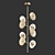 Elegant Larose Chandelier in Black 3D model small image 1