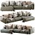 Hills Sofa: Contemporary Comfort for Your Home 3D model small image 1