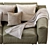 Hills Sofa: Contemporary Comfort for Your Home 3D model small image 4