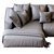 Hills Sofa: Contemporary Comfort for Your Home 3D model small image 5