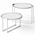 Elegant Norman Coffee Tables 3D model small image 2