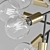 Spark PL20: Stylish Ceiling Light 3D model small image 5