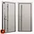 Aviation Comfort: Domani Solid Entry Door & Panels 3D model small image 4