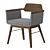 Modern Morgan Rio Meeting Chair 3D model small image 1