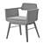 Modern Morgan Rio Meeting Chair 3D model small image 2