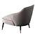 DION Armchair: Timeless Elegance. 3D model small image 6