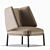 Cozy Comfort: Hug High Armchair 3D model small image 4