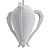 Elegant Murano Glass Pendant 3D model small image 2