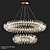 Elegant Marianna Chandelier, 100cm Diameter 3D model small image 1