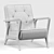 Elegant Eloise Accent Chair 3D model small image 5