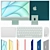 Apple iMac 24 2021: Monoblock Computer Paradise 3D model small image 1