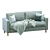 Stylish Karlstad Sofa by IKEA 3D model small image 5