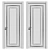 Elegant Interior Door 3D model small image 2