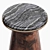 Elegant Agate-Adorned Accent Table 3D model small image 3