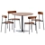 Sleek Round Dining Table 3D model small image 2