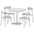 Sleek Round Dining Table 3D model small image 6