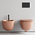 Era Wall-Hung Toilet & Bidet 3D model small image 3