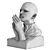 Divine Reverence: Praying Sculpture 3D model small image 3