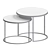 Elegant Marbled Nesting Tables 3D model small image 4