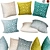 Luxury Decorative Pillows | No. 075 3D model small image 1