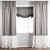 Premium Curtain | High-Quality Model 3D model small image 1