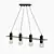 Modern LED Pendant Light - Aldex ALBA 940L 3D model small image 1