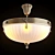 Elegant Aphrodite Chandelier 3D model small image 1