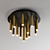 Elegant Stalactite Chandelier - Nowodvorski 3D model small image 2