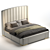 Italian Galimberti Nino Bed: Zaffiro Alto 180 3D model small image 1