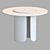 Elegant Marble Table - 120x75h 3D model small image 2