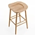 Sleek Ercol Bar Stool: Stylish and Compact 3D model small image 2