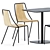 Sleek Ola S M LG Chair 3D model small image 2