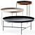 Globe Coffee Tables: Stylish and Functional 3D model small image 1