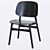 Modern Scandinavian Soborg Chair 3D model small image 4