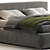 Italian Comfort: Mark Jesse Bed 3D model small image 6