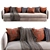 Render-Ready 3D Sofa 03 3D model small image 1