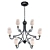 Elegant Mykonos Small Chandelier 3D model small image 5