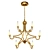 Elegant Mykonos Small Chandelier 3D model small image 6