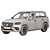Luxury and Power: Mercedes GLS 63 AMG 3D model small image 7