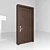 Elegant Entry Door 3D model small image 1