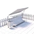 Outdoor Playground Fun Park 3D model small image 7