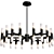 Elegant Lumina Deco Richmond Pendant 3D model small image 1