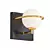 Sleek Revolve Bath Wall Sconce 3D model small image 1