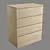 Modern MALM Chest of Drawers 3D model small image 3