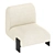 Elegant Coco Republic Slipper Chair 3D model small image 5