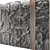 Rock Panel Wall Décor 3D model small image 10