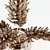 Elegant Dried Pampas Bouquets 3D model small image 3