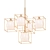 Elegant 5-Light Chandelier 3D model small image 1